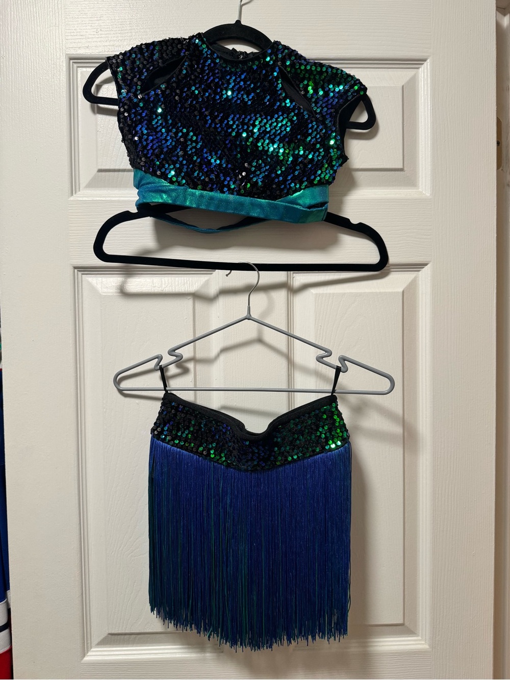 Revolution Kids Sequin Fringe Dance Costume: LC